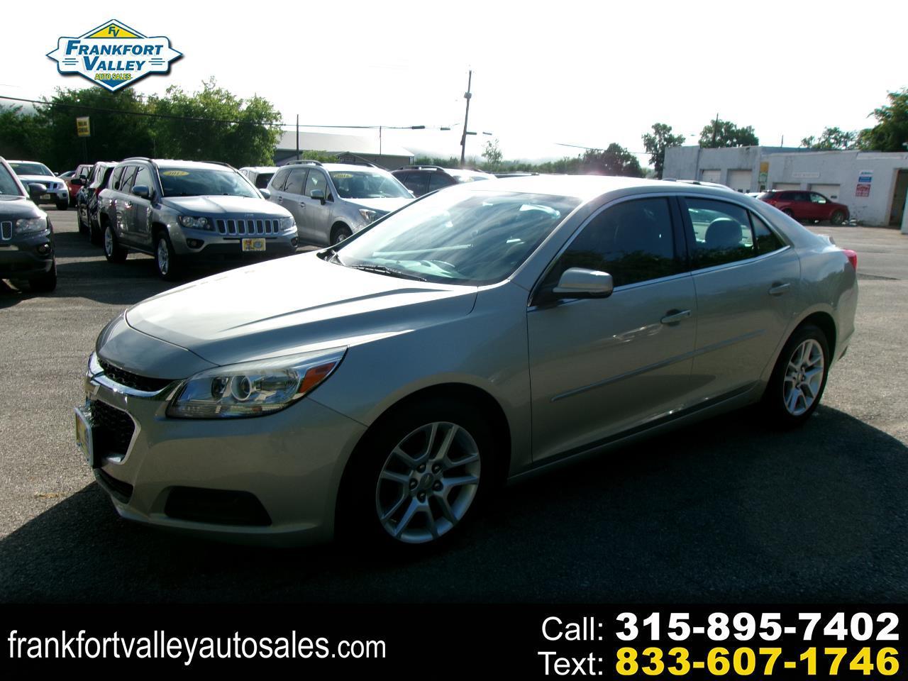 2015 Chevrolet Malibu LT 4D Sedan