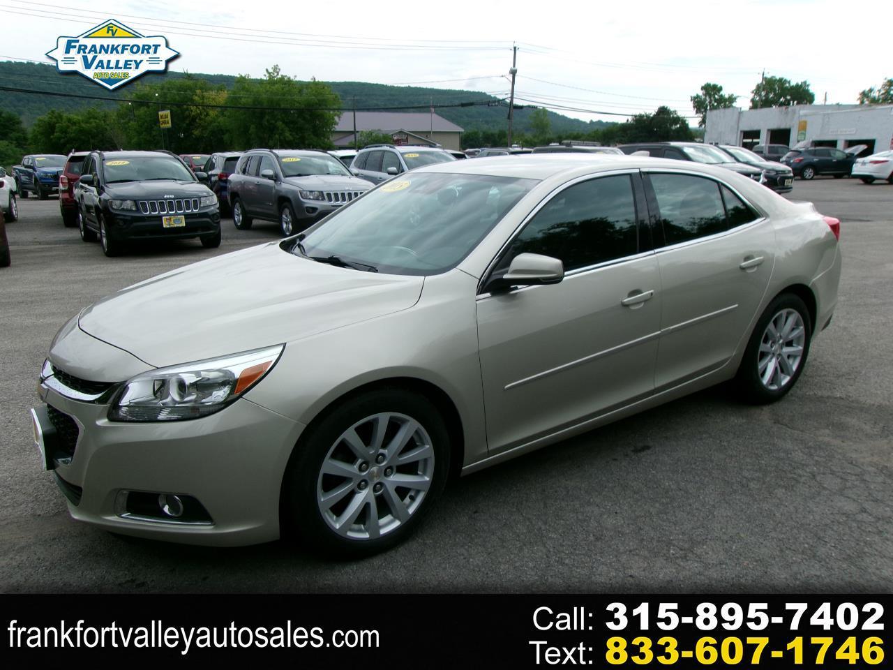 2015 Chevrolet Malibu LT 4D Sedan
