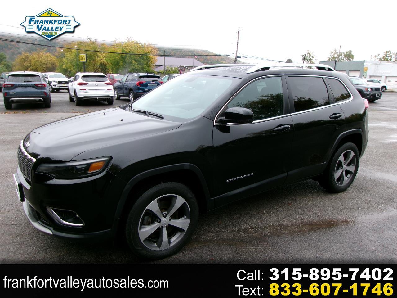 2019 Jeep Cherokee Limited 4D SUV 4WD