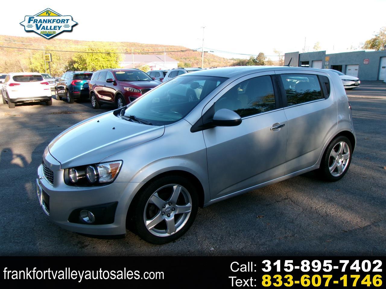 2012 Chevrolet Sonic 2LTZ 4D Hatchback