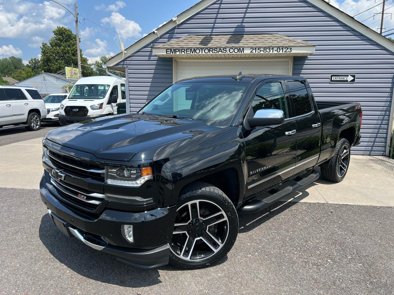 2018 Chevrolet Silverado 1500 LTZ Z71 Double Cab 4WD