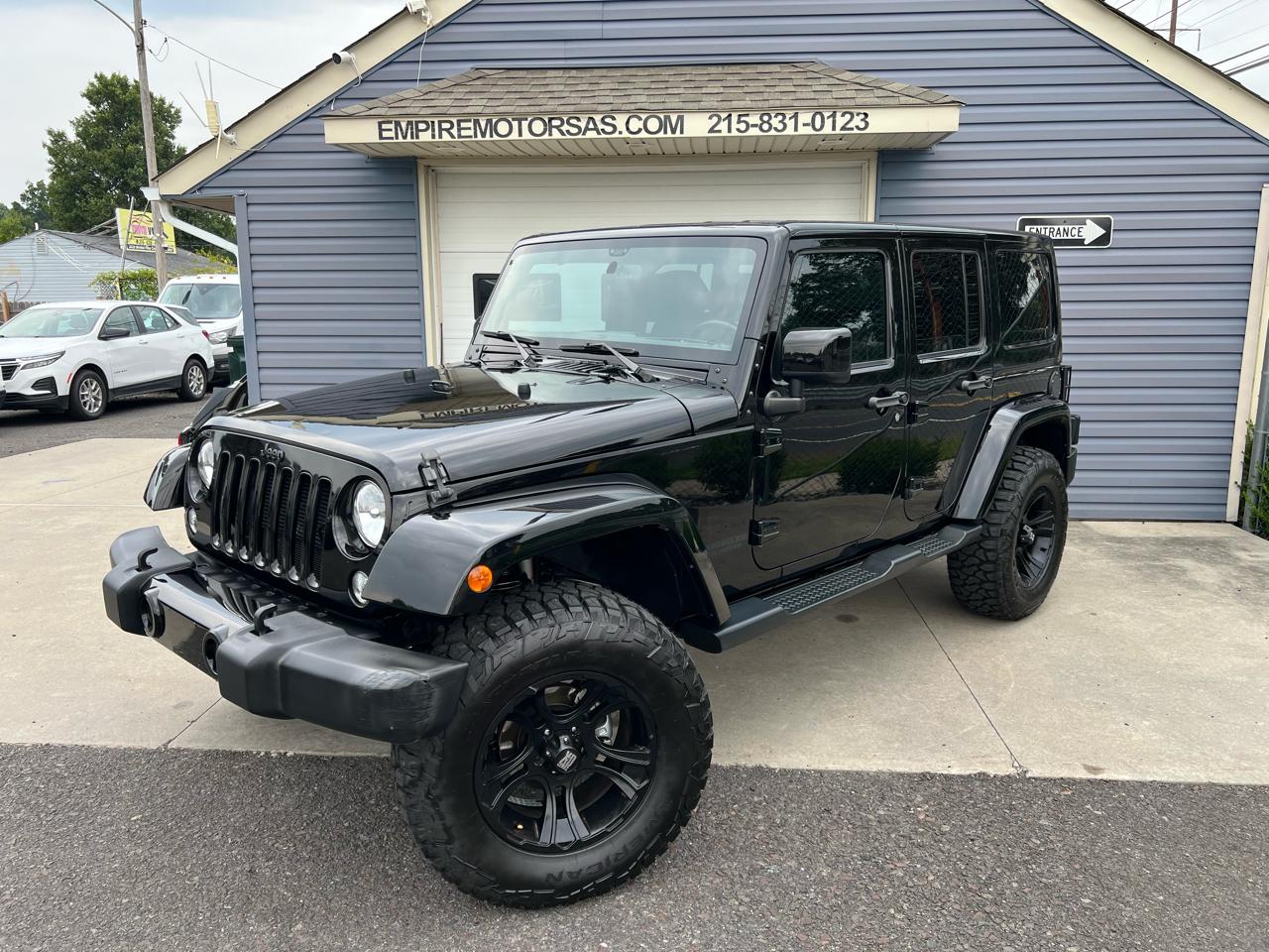 2015 Jeep Wrangler Unlimited Sahara Altitude 4x4