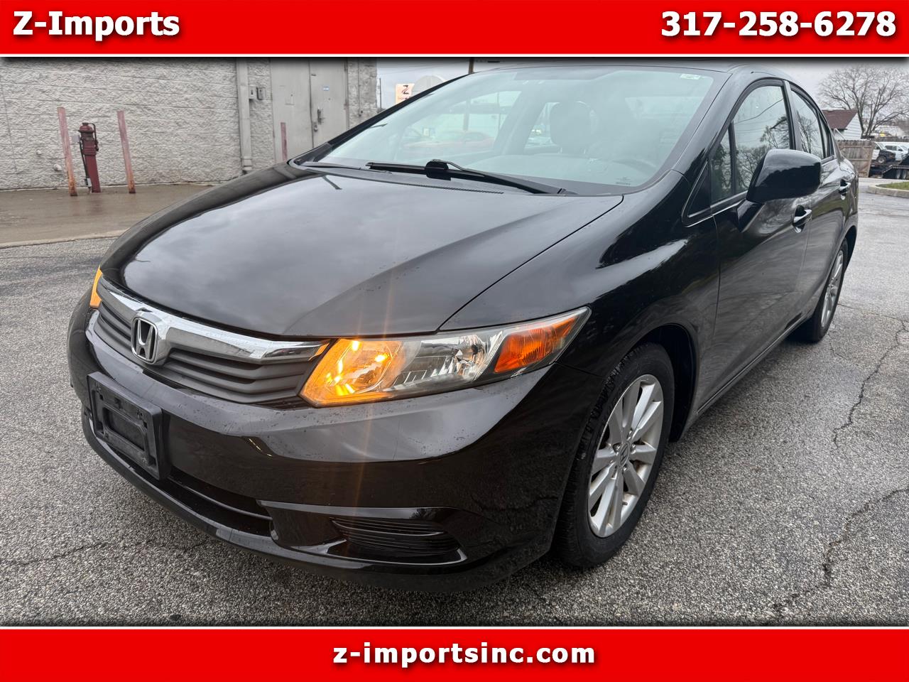 2012 Honda Civic EX Sedan 5-Speed AT