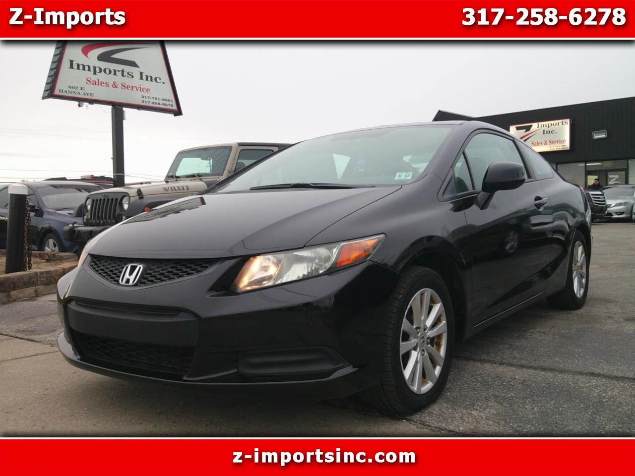 Honda Civic EX Coupe 5-Speed AT 2012