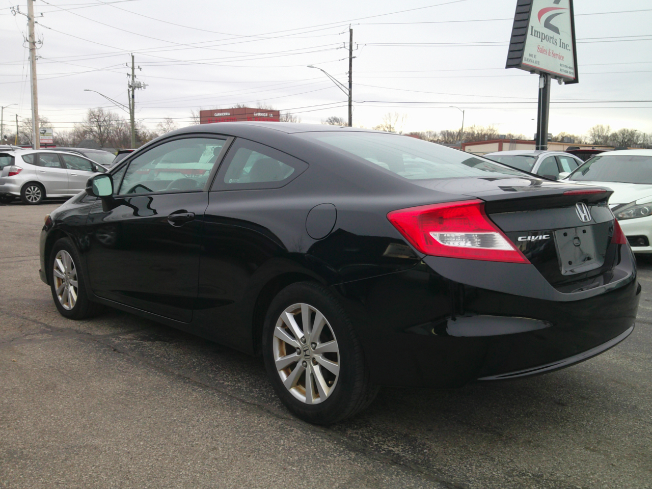 Honda Civic EX Coupe 5-Speed AT 2012