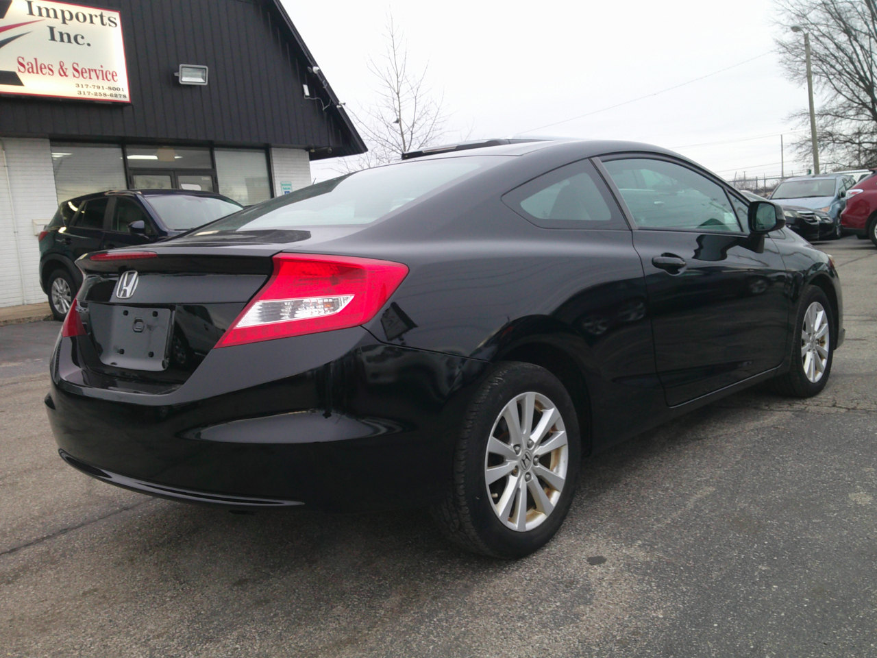 Honda Civic EX Coupe 5-Speed AT 2012