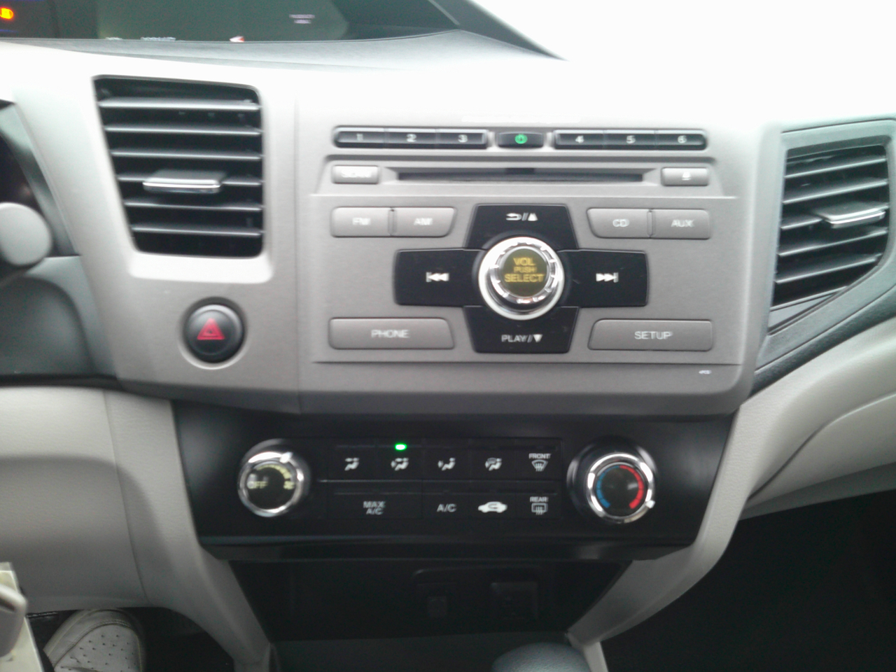 Honda Civic EX Coupe 5-Speed AT 2012