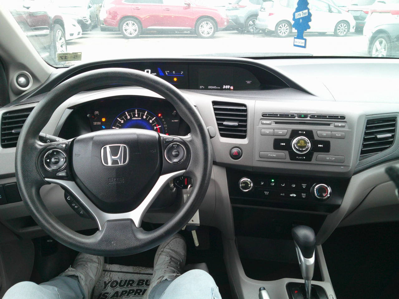 Honda Civic EX Coupe 5-Speed AT 2012