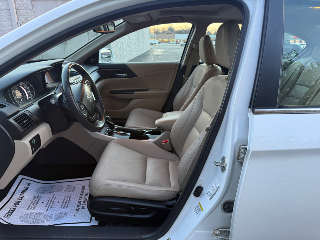 Honda Accord EX-L Sedan CVT 2014