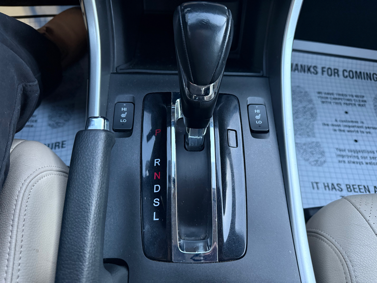 Honda Accord EX-L Sedan CVT 2014