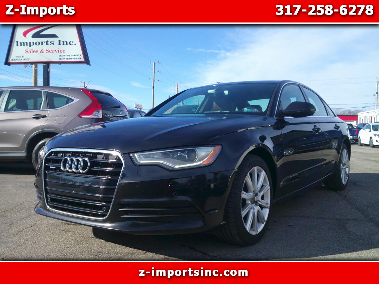 2013 Audi A6 2.0T Premium Sedan FrontTrak Multitronic