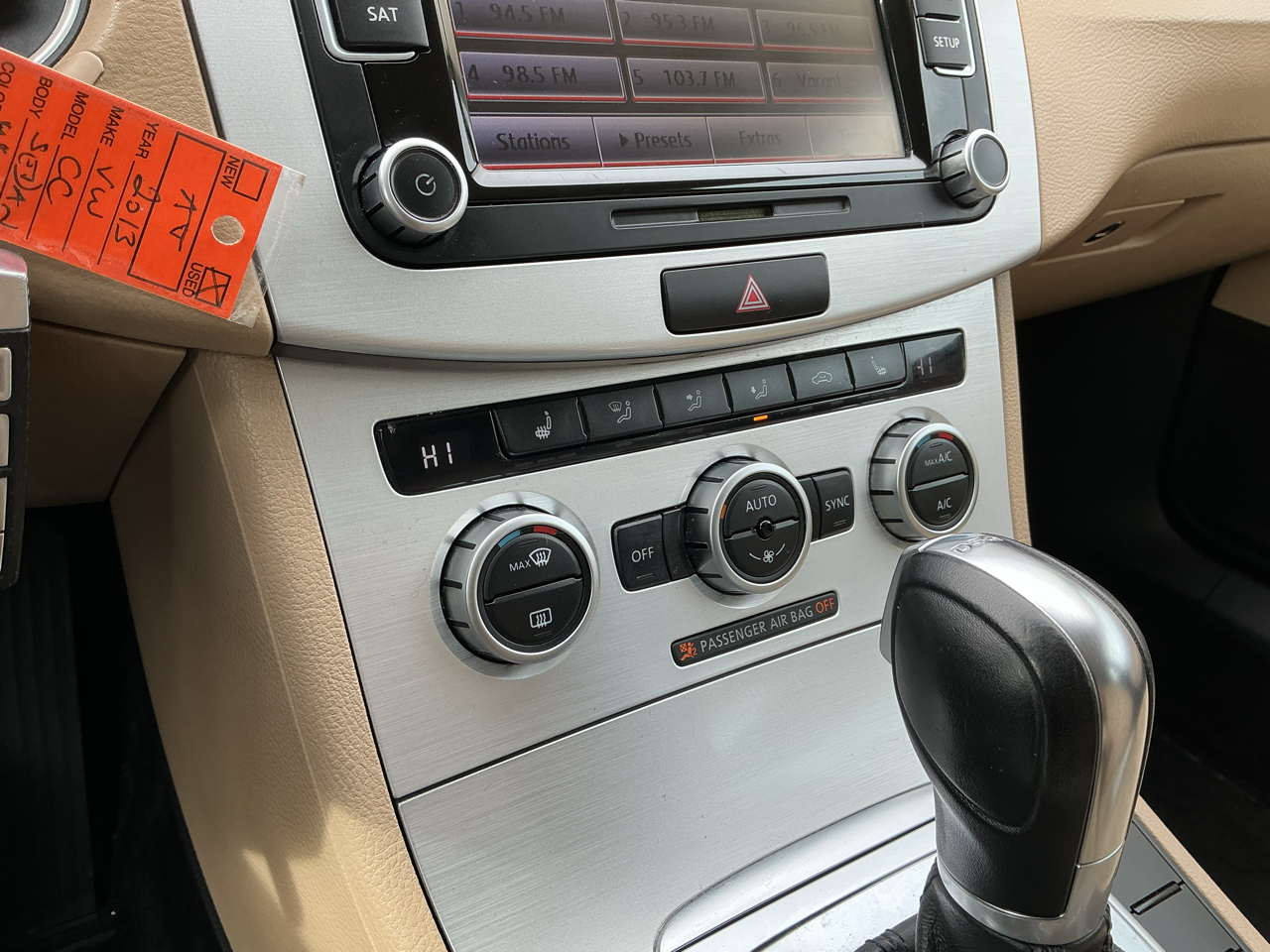 Volkswagen CC Sport w/Lighting Package 2013