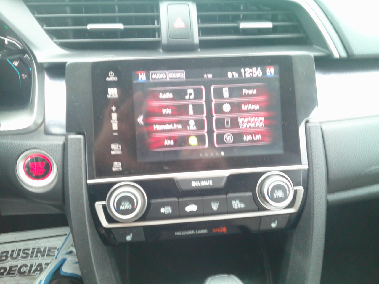 Honda Civic EX-T Sedan CVT 2016