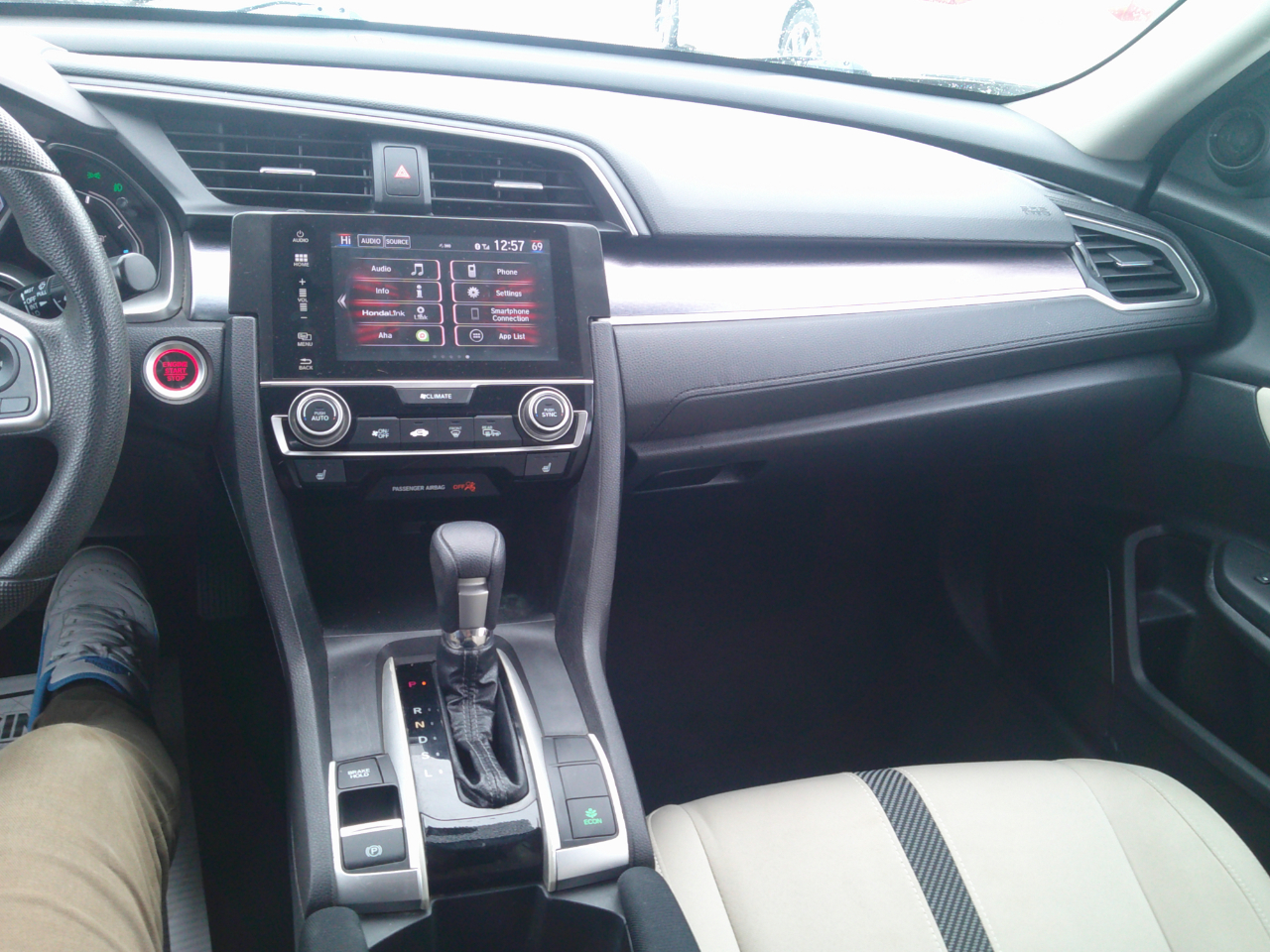 Honda Civic EX-T Sedan CVT 2016