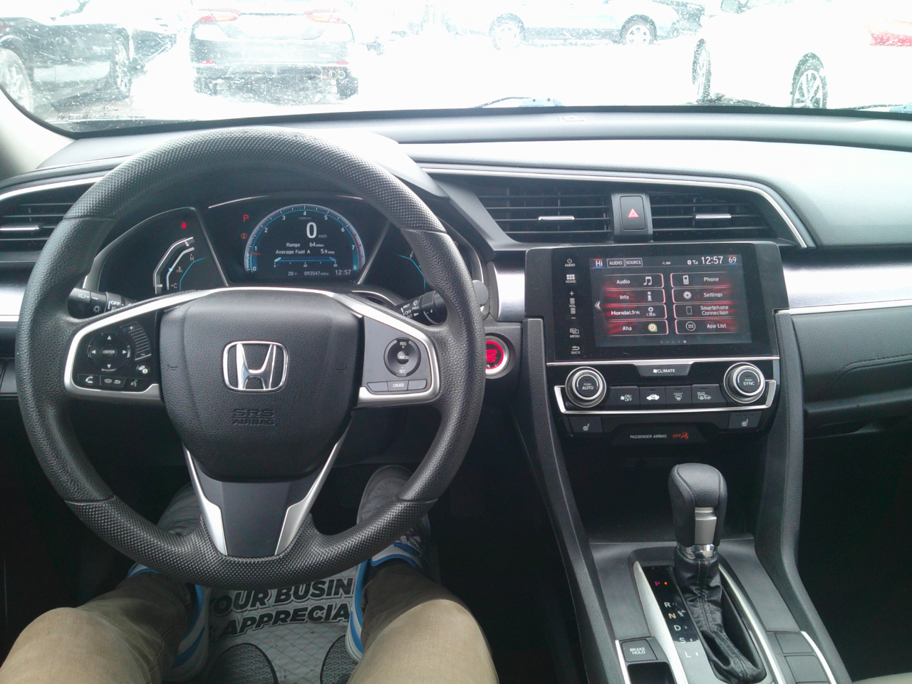 Honda Civic EX-T Sedan CVT 2016