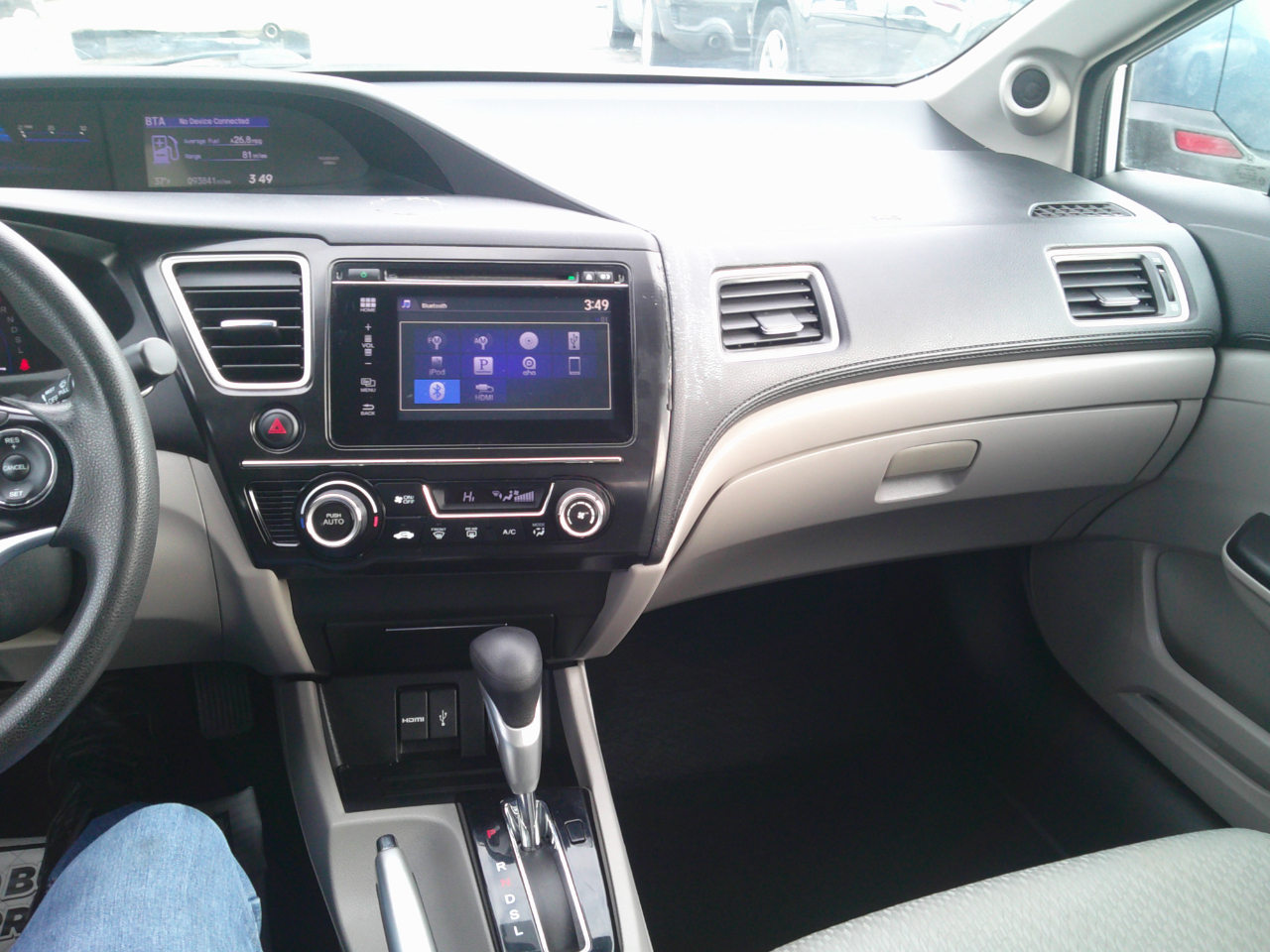 Honda Civic EX Sedan CVT 2014