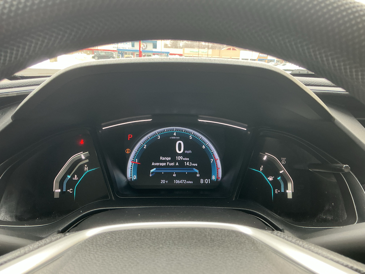 Honda Civic LX Honda Sensing Sedan CVT 2019