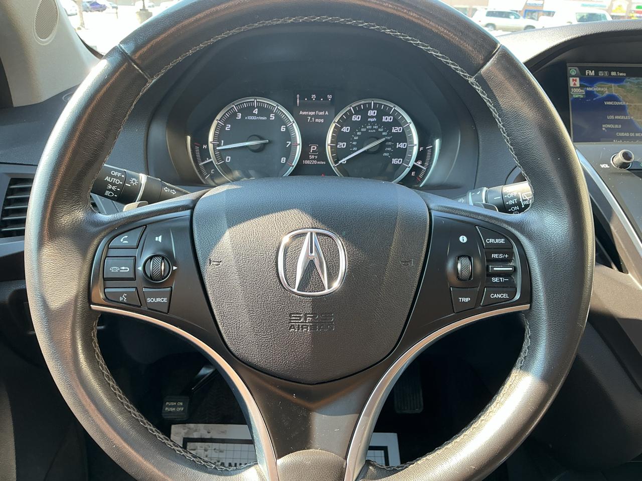 Acura MDX SH-AWD 6-Spd AT w/Tech Package 2015