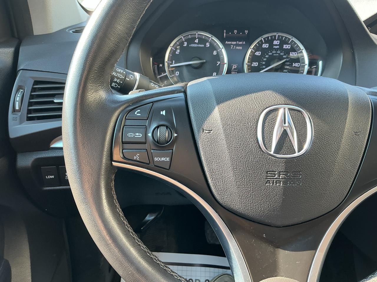 Acura MDX SH-AWD 6-Spd AT w/Tech Package 2015