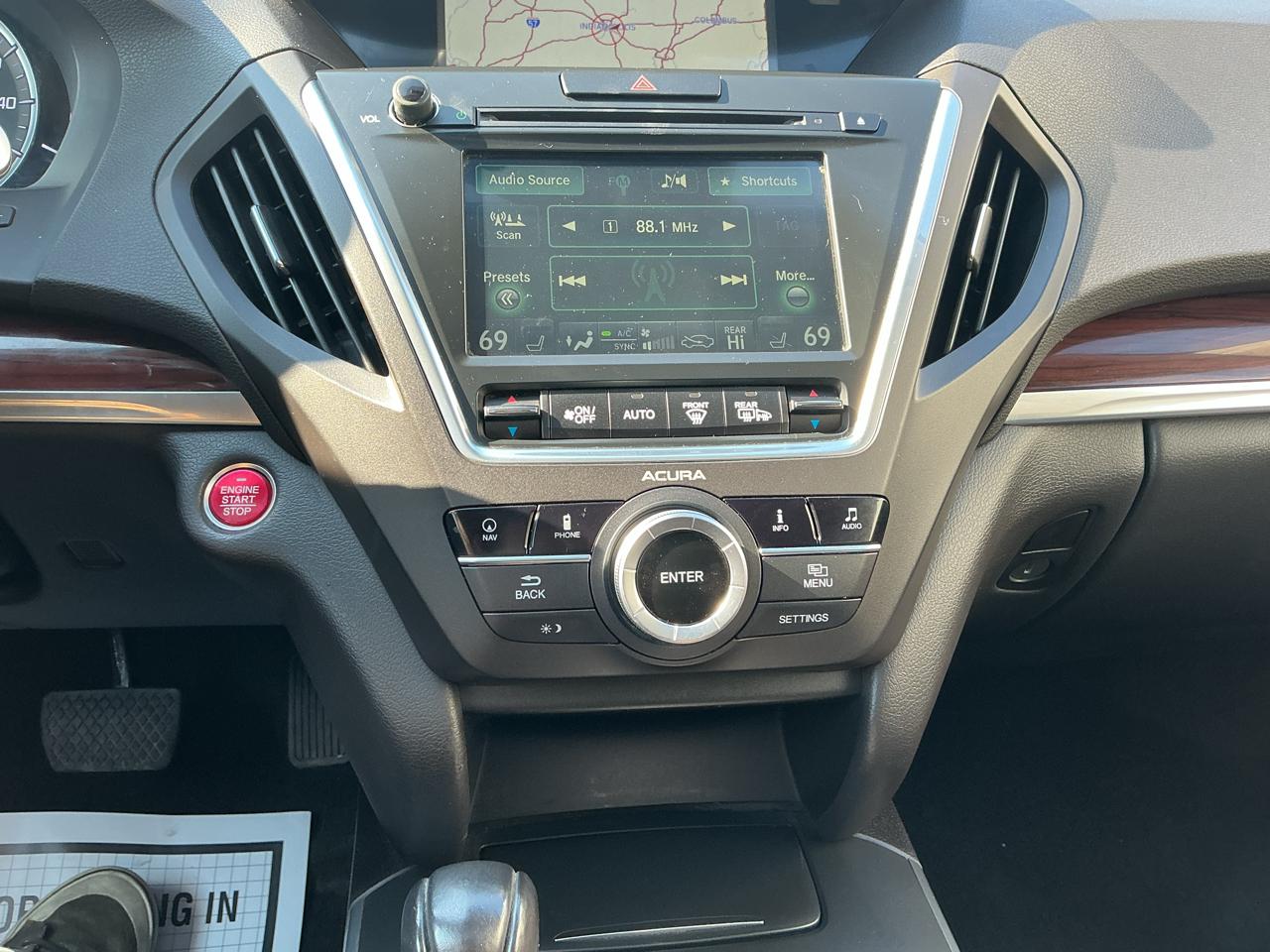 Acura MDX SH-AWD 6-Spd AT w/Tech Package 2015