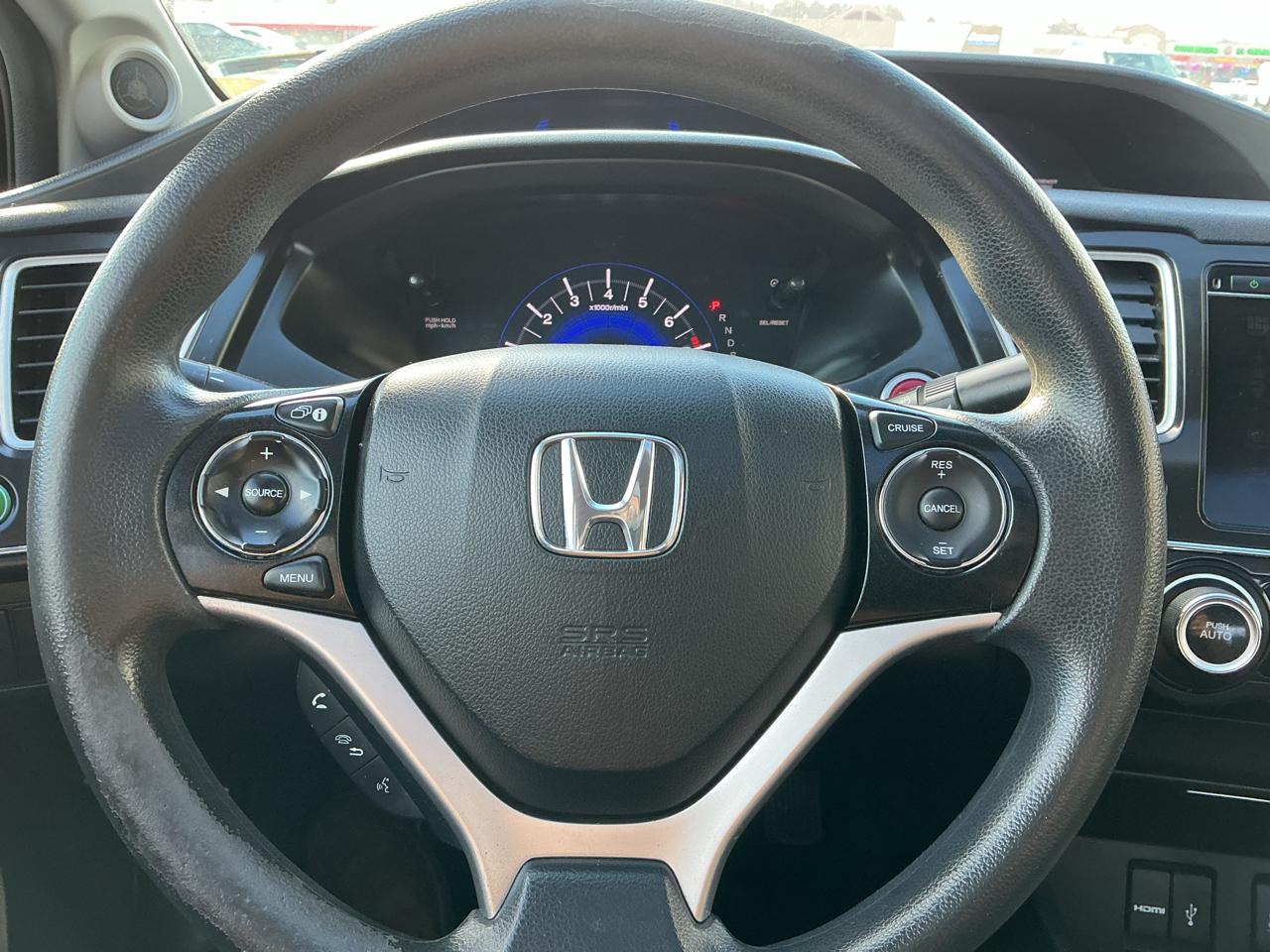 Honda Civic EX Sedan CVT 2015