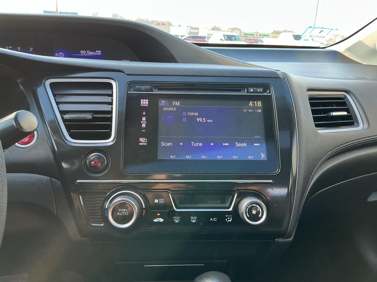 Honda Civic EX Sedan CVT 2015