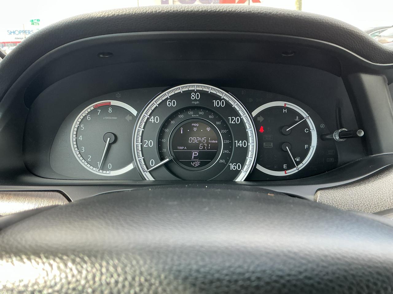 Honda Accord EX-L Sedan CVT 2015