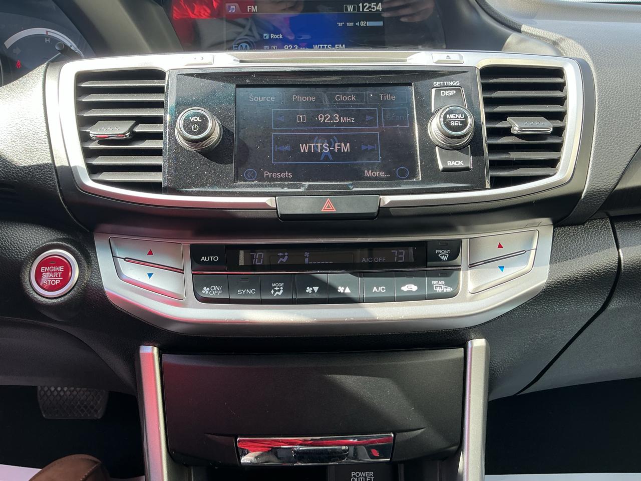 Honda Accord EX-L Sedan CVT 2015