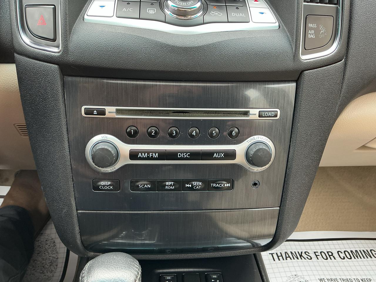 Nissan Maxima SV 2013