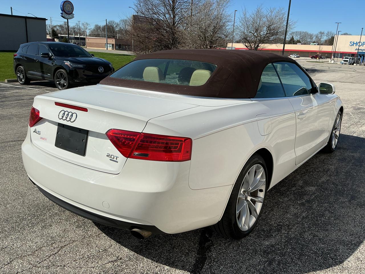 Audi A5 Cabriolet 2.0T quattro Tiptronic 2013