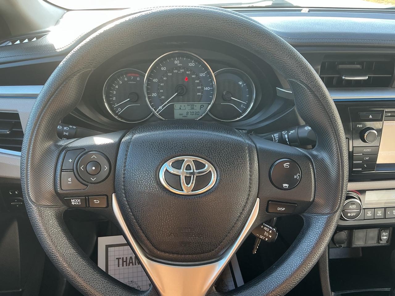 Toyota Corolla S Premium CVT 2014