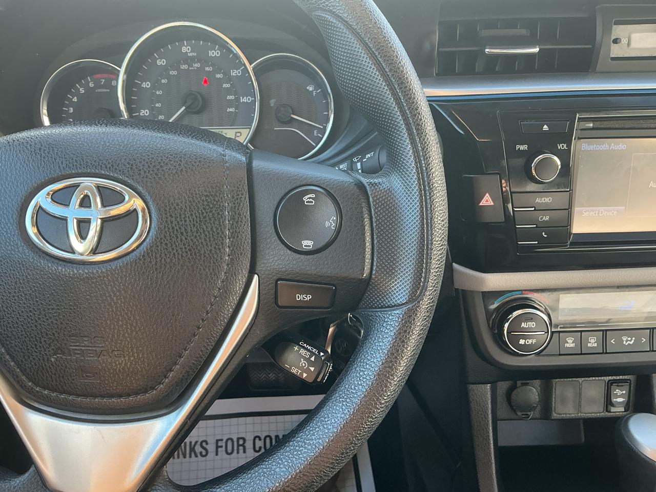 Toyota Corolla S Premium CVT 2014