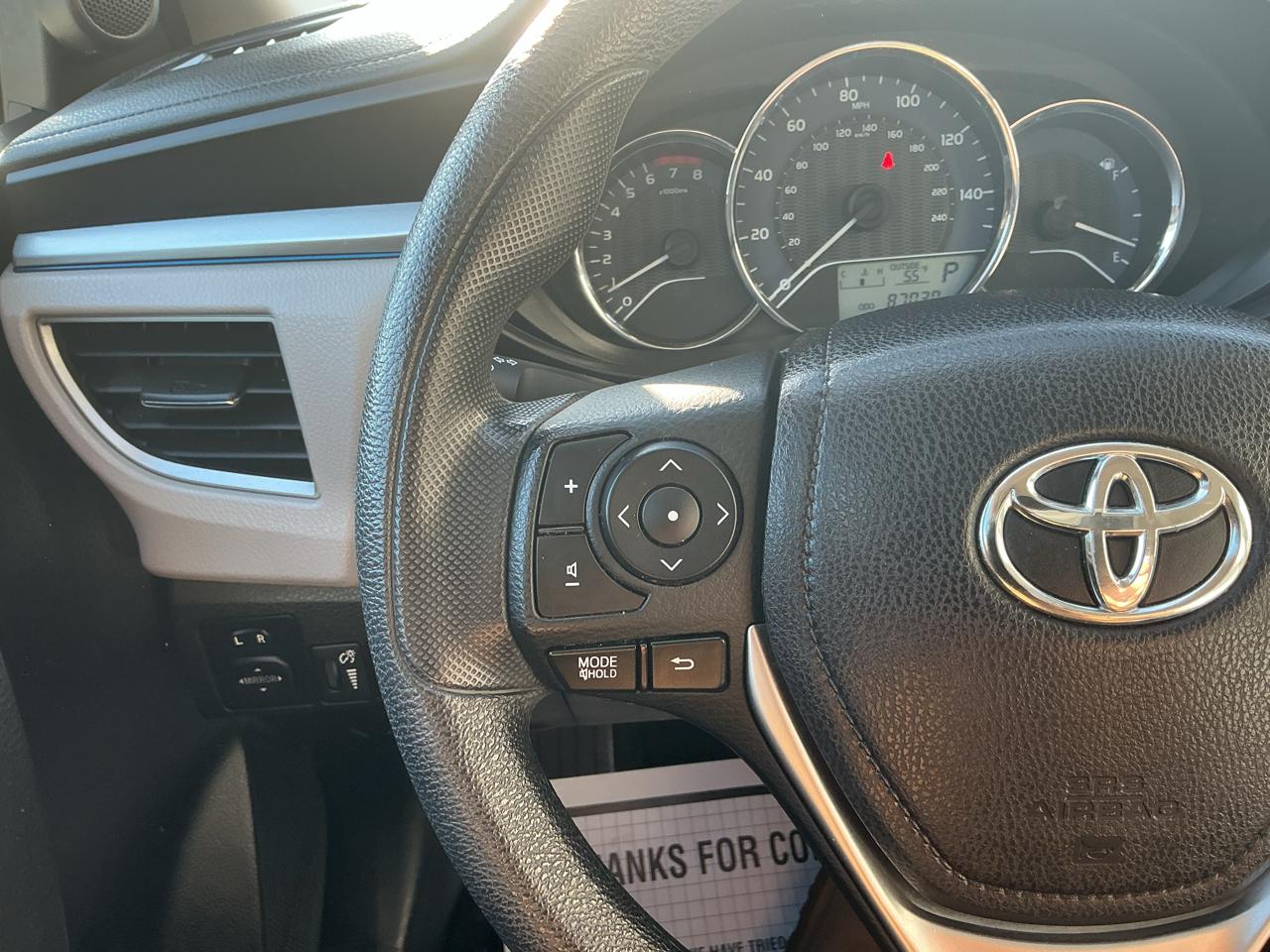 Toyota Corolla S Premium CVT 2014