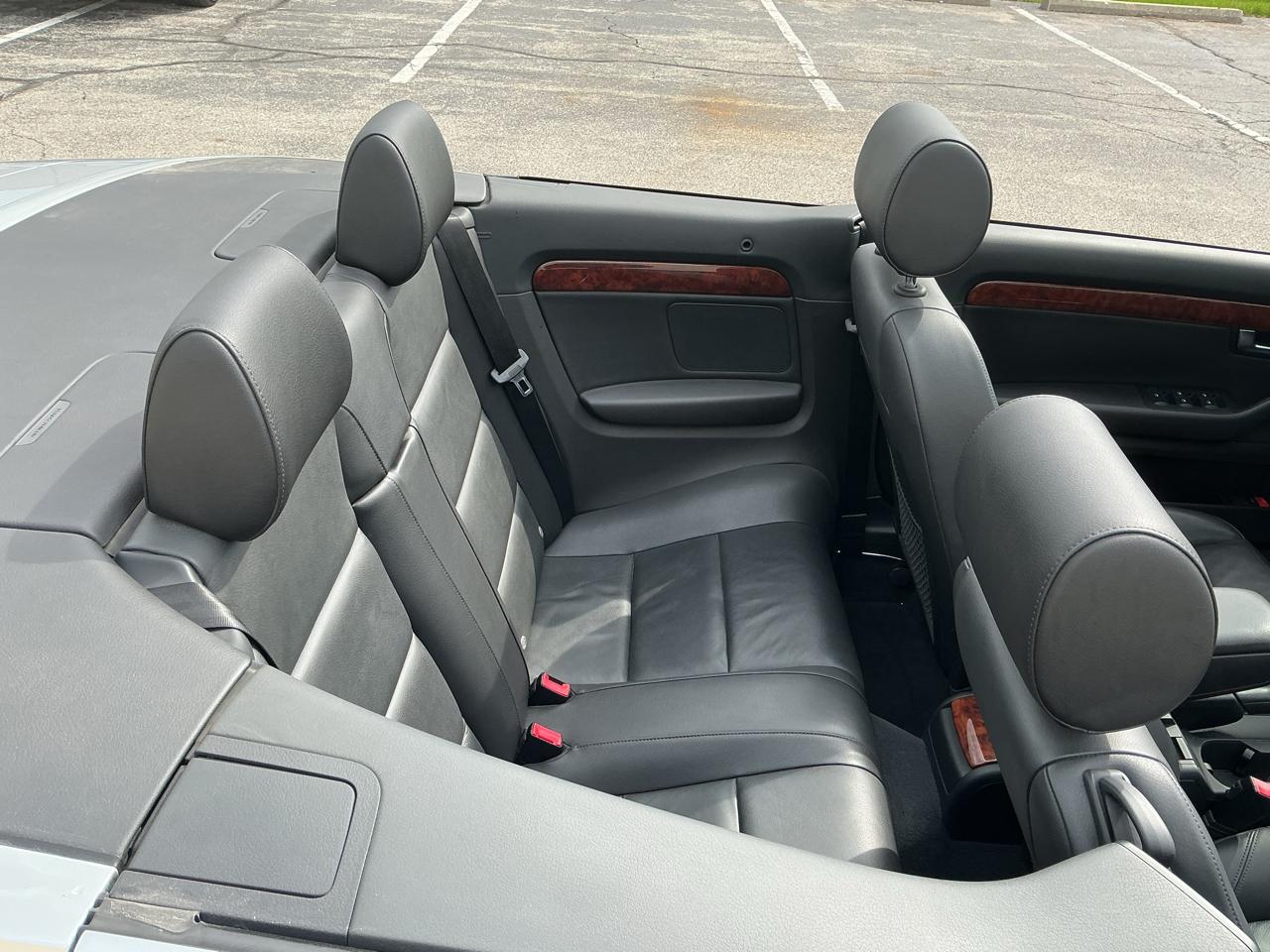Audi A4 3.2 Cabriolet quattro with Tiptronic 2007