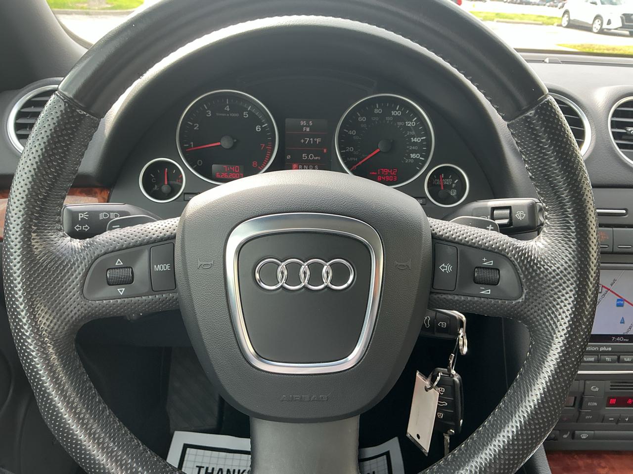 Audi A4 3.2 Cabriolet quattro with Tiptronic 2007