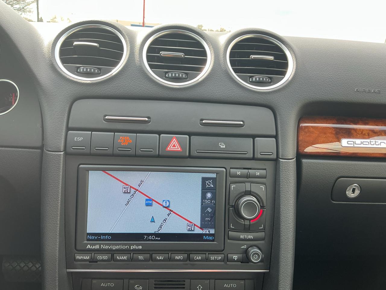 Audi A4 3.2 Cabriolet quattro with Tiptronic 2007