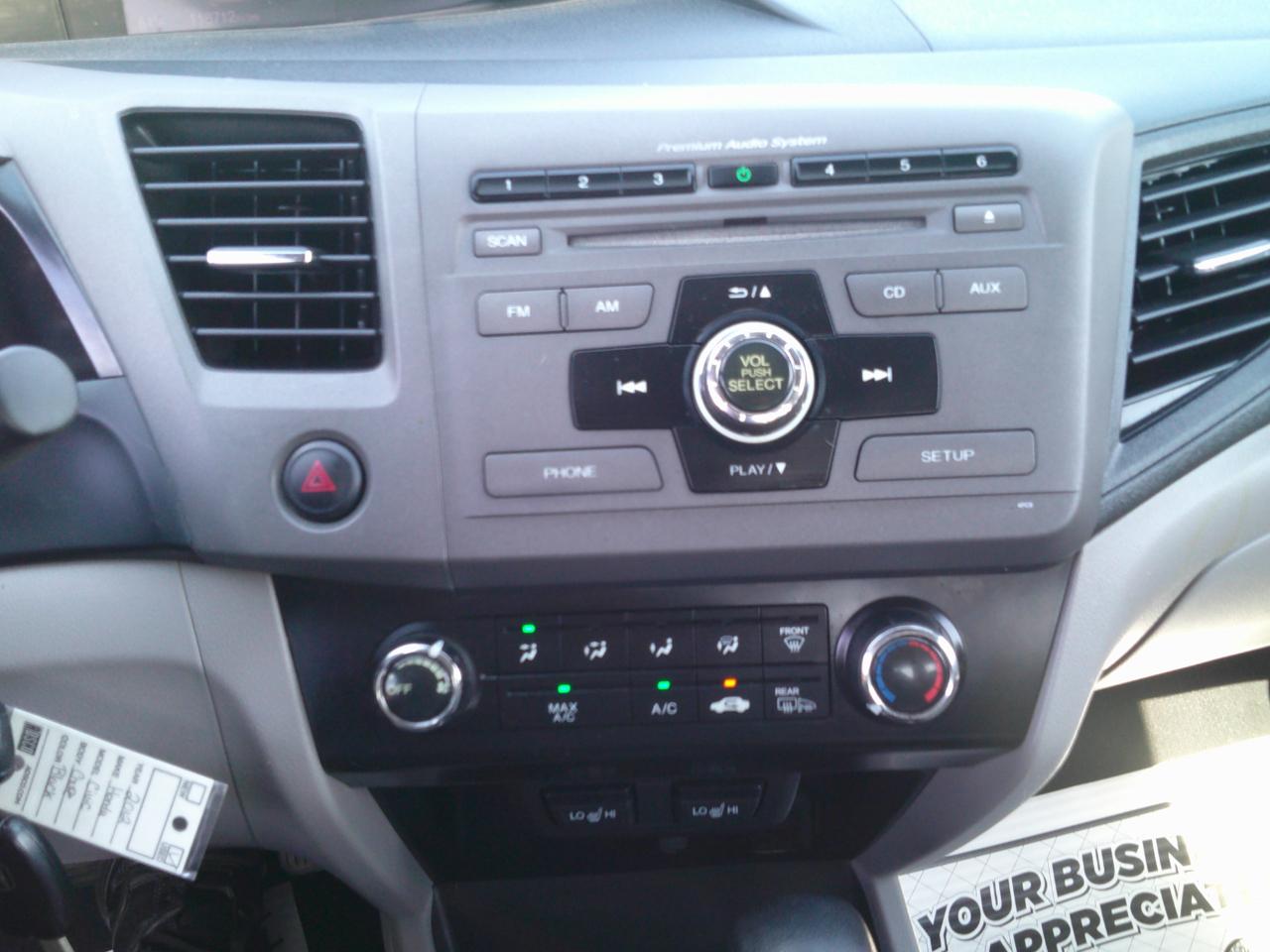 Honda Civic EX-L Coupe 5-Spd AT 2012