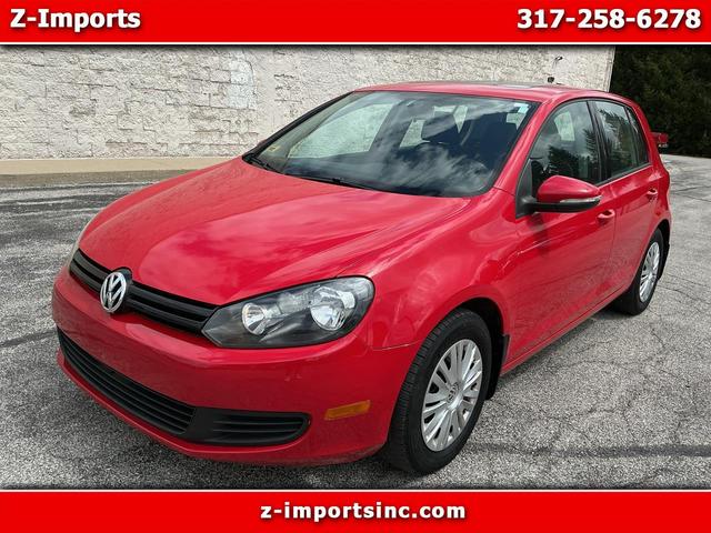 Red 2013 Volkswagen Golf FWD with Conv and Sunroof Hatchback Front-Wheel Drive Automatic