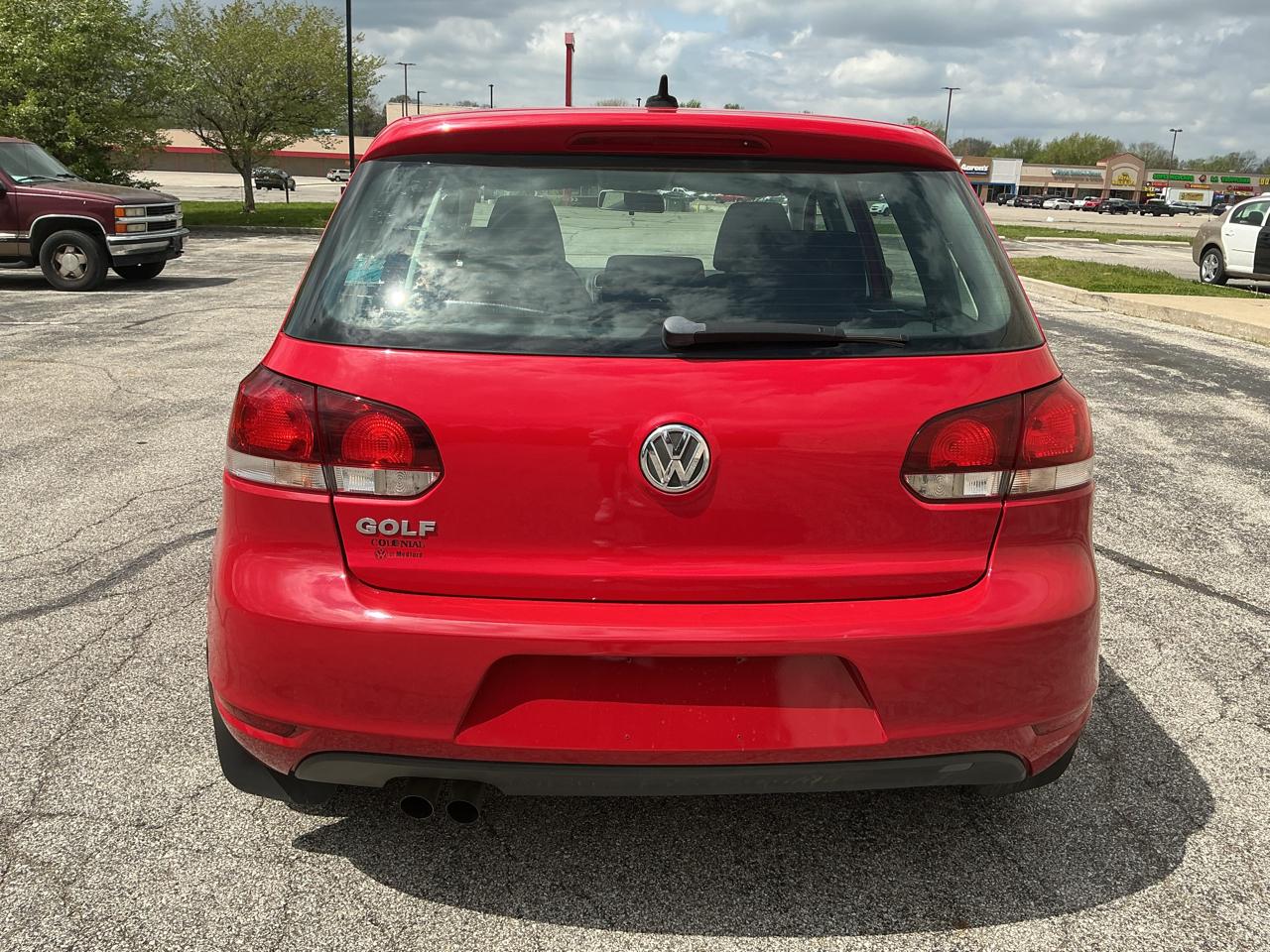 Volkswagen Golf 2.5L Conv & Sunroof 4 Door PZEV 2013