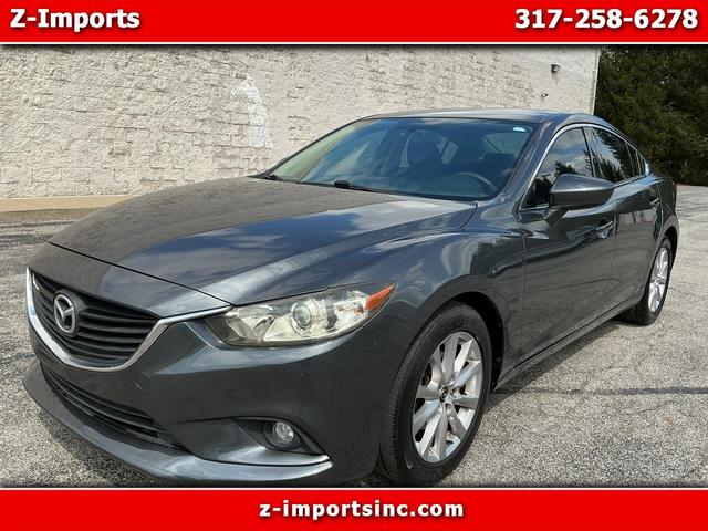 Gray 2015 Mazda MAZDA6 i Sport Sedan Front-Wheel Drive Automatic