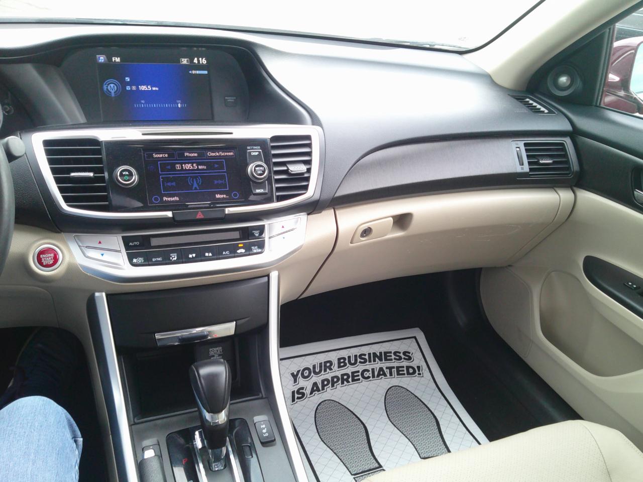Honda Accord EX-L Sedan CVT 2014