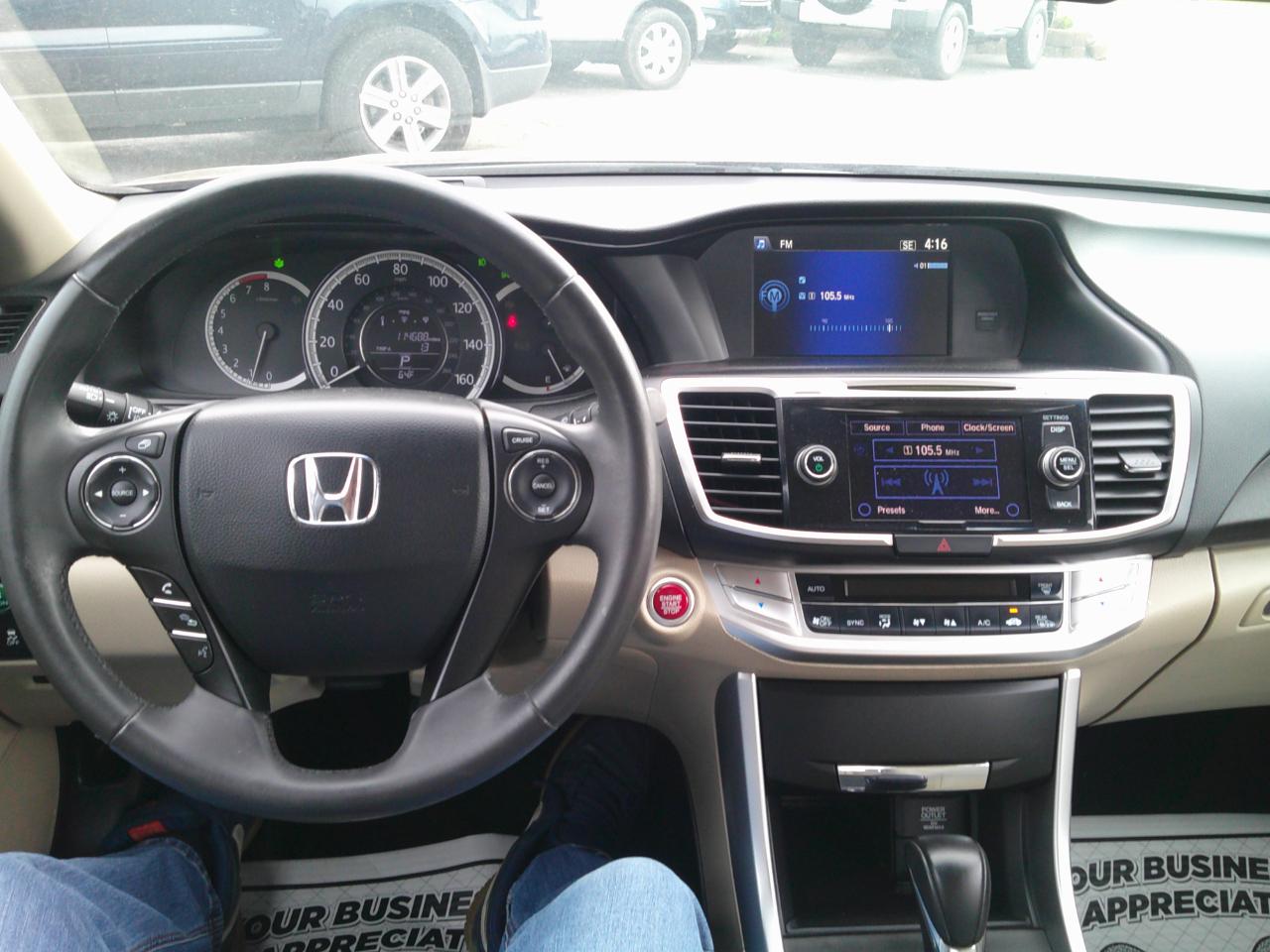 Honda Accord EX-L Sedan CVT 2014