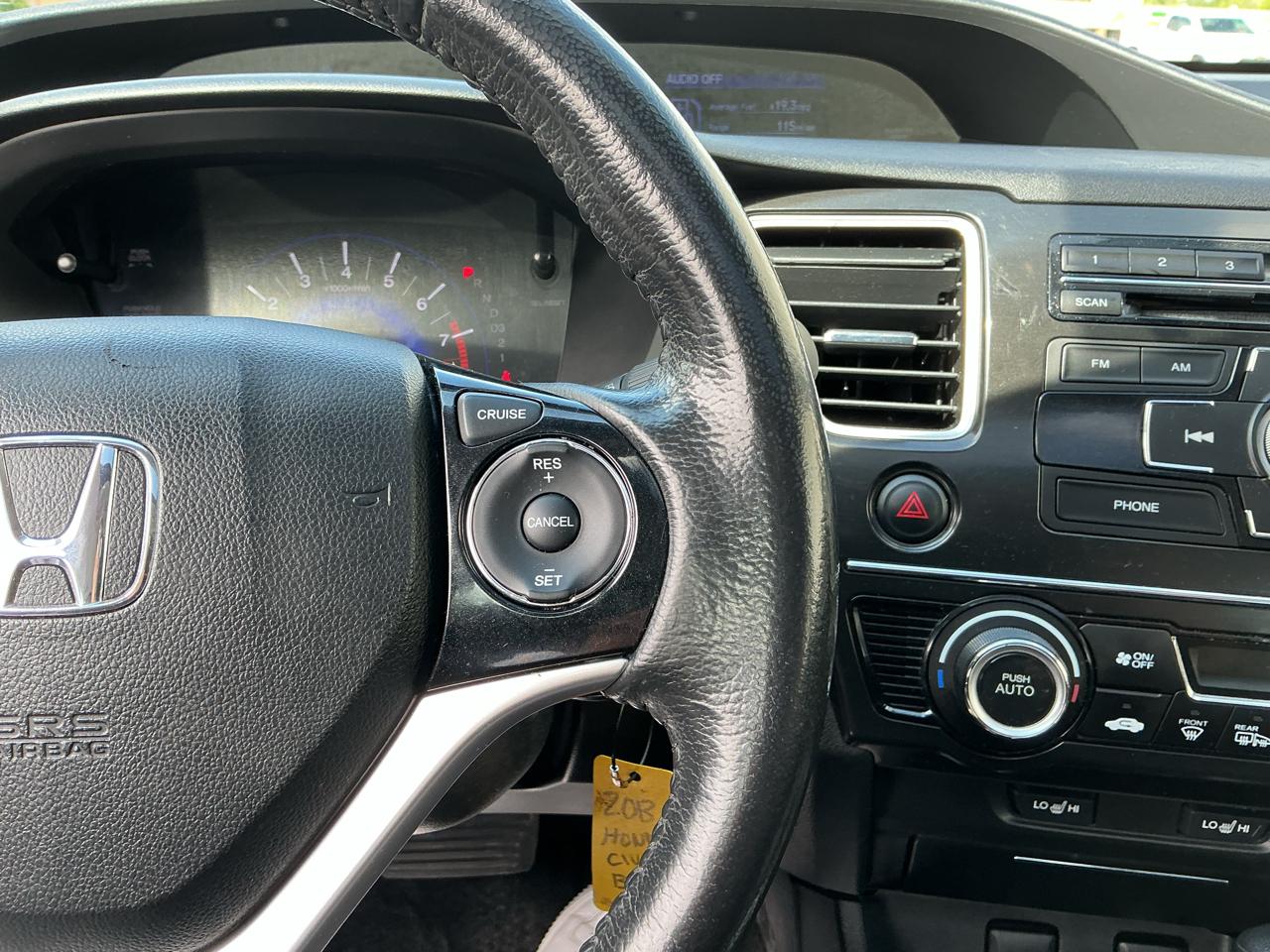 Honda Civic EX-L Sedan 5-Speed AT 2013