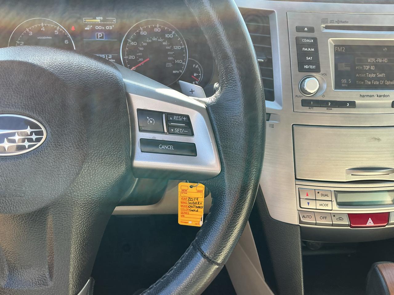 Subaru Outback 2.5i Limited 2014