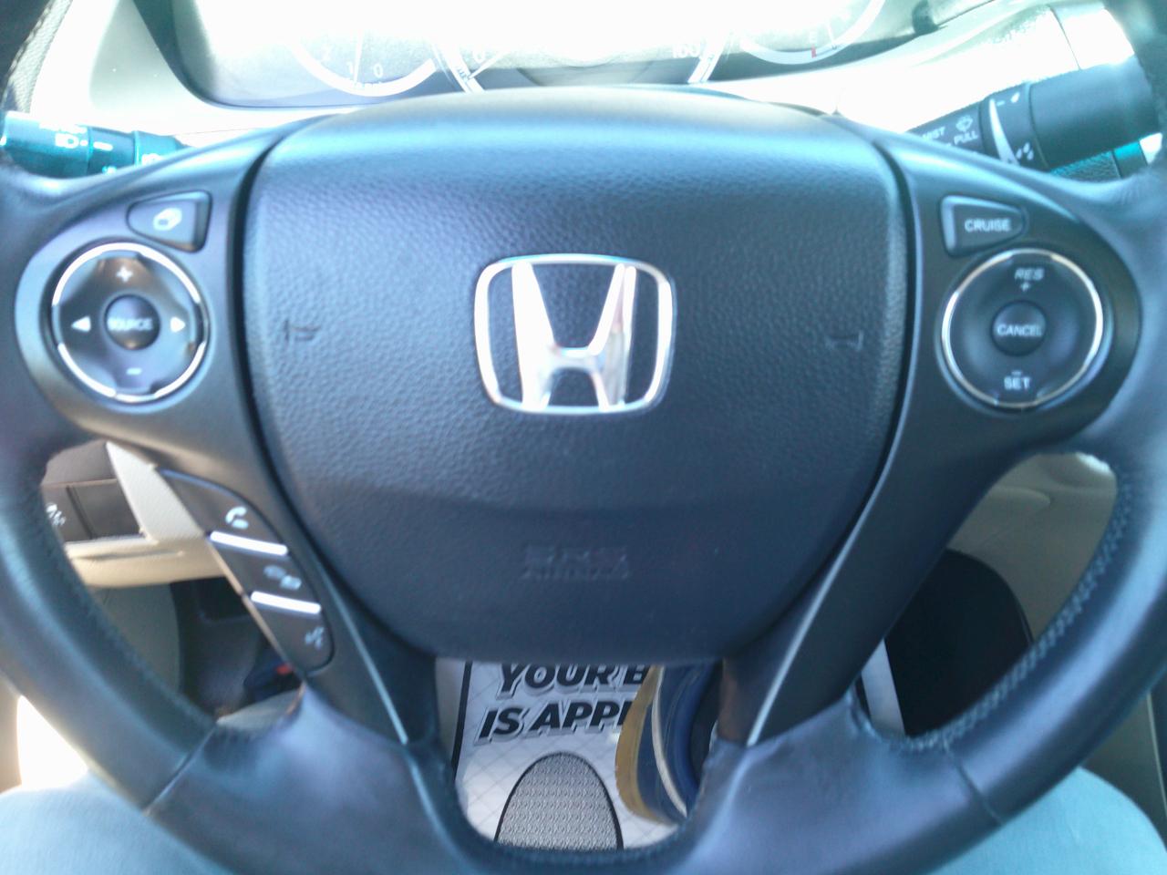 Honda Accord EX-L Sedan CVT 2014