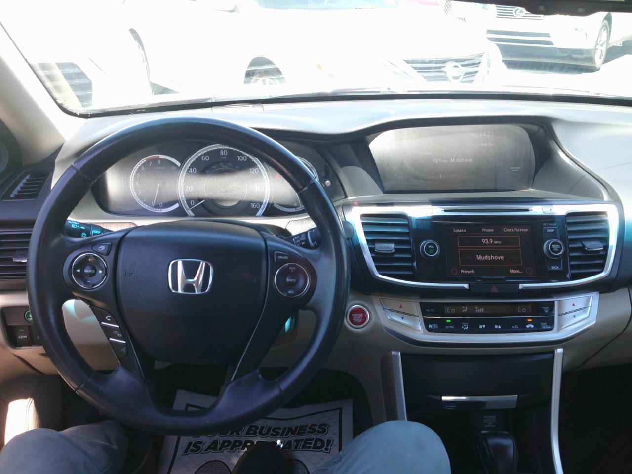 Honda Accord EX-L Sedan CVT 2014