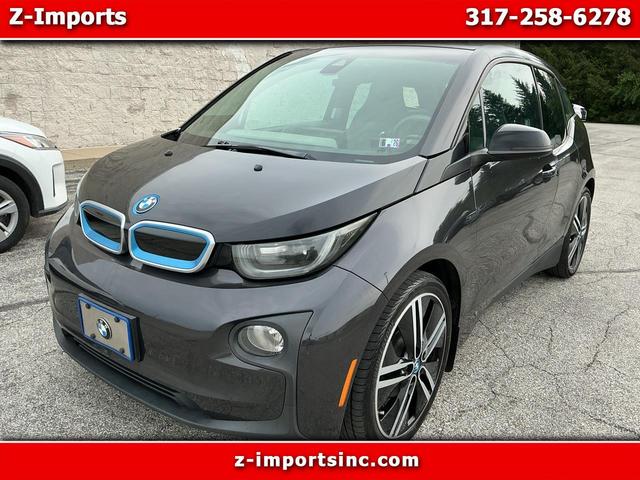 Gray 2015 BMW i3 RWD with Range Extender Wagon Rear-Wheel Drive Automatic