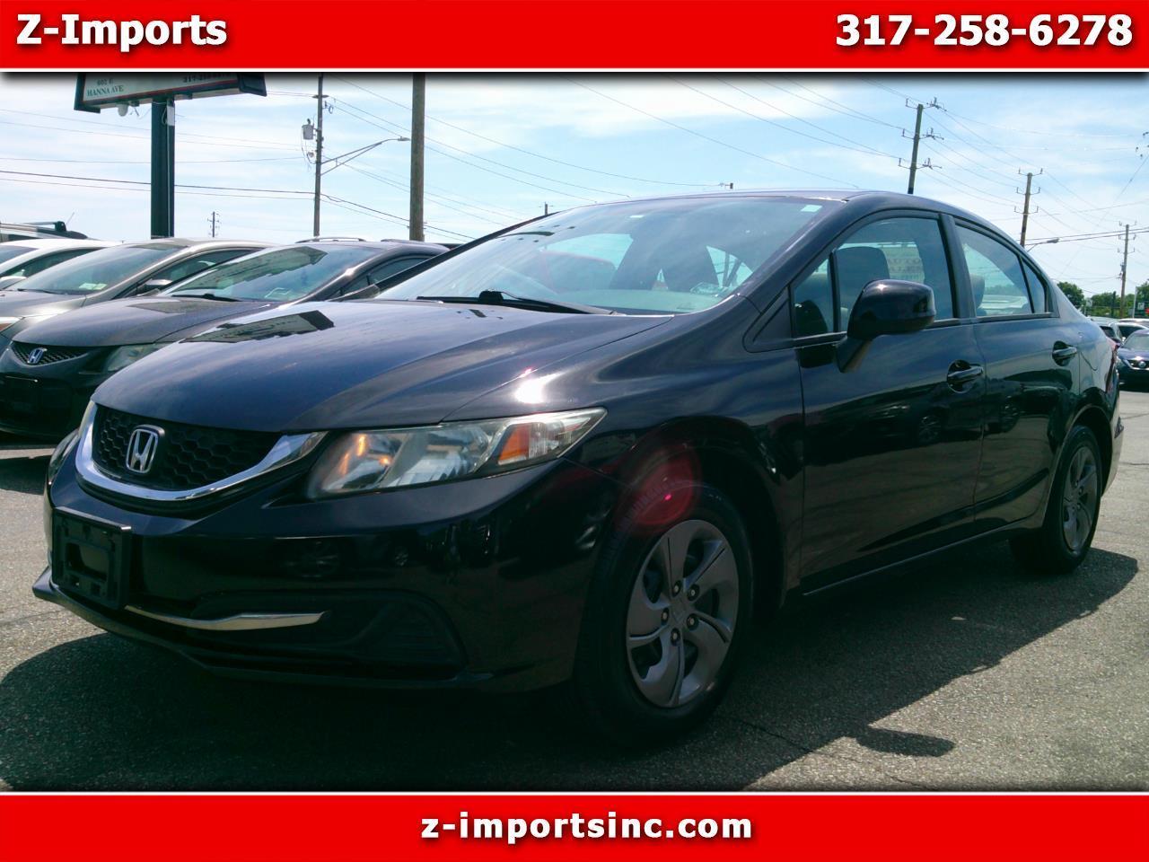 Honda Civic LX Sedan 5-Speed AT 2013