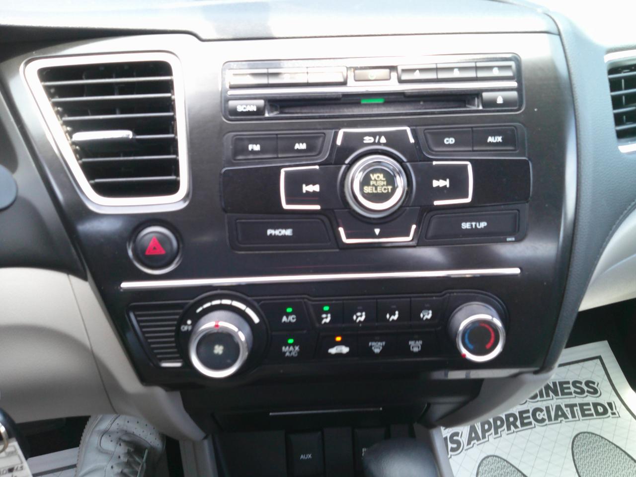 Honda Civic LX Sedan 5-Speed AT 2013