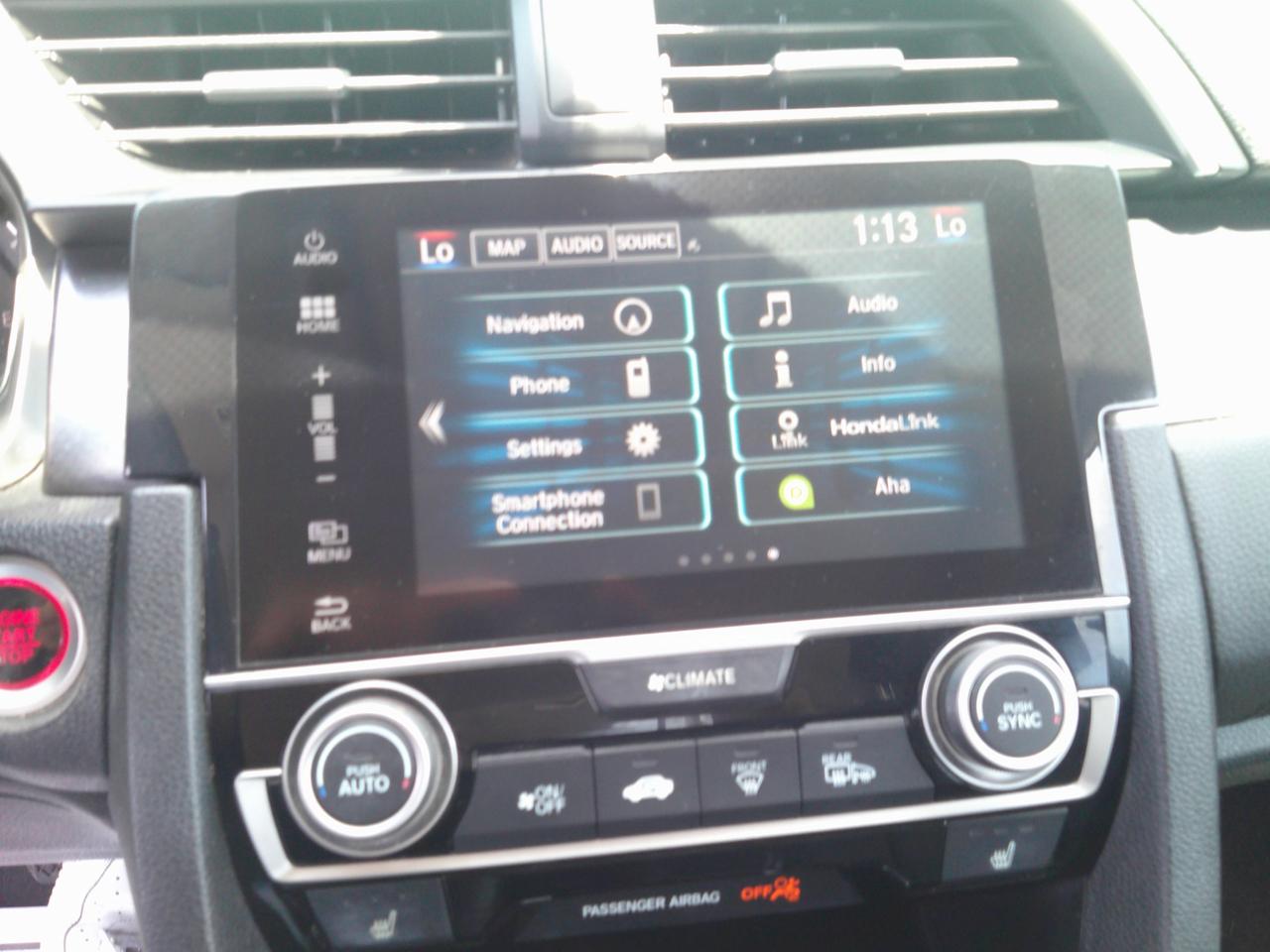 Honda Civic EX-TL Sedan CVT 2016